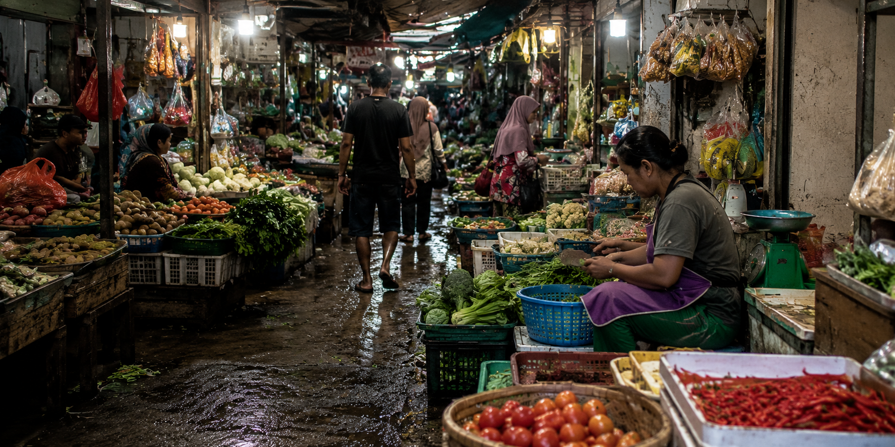 Beginilah Realita pasar kota
